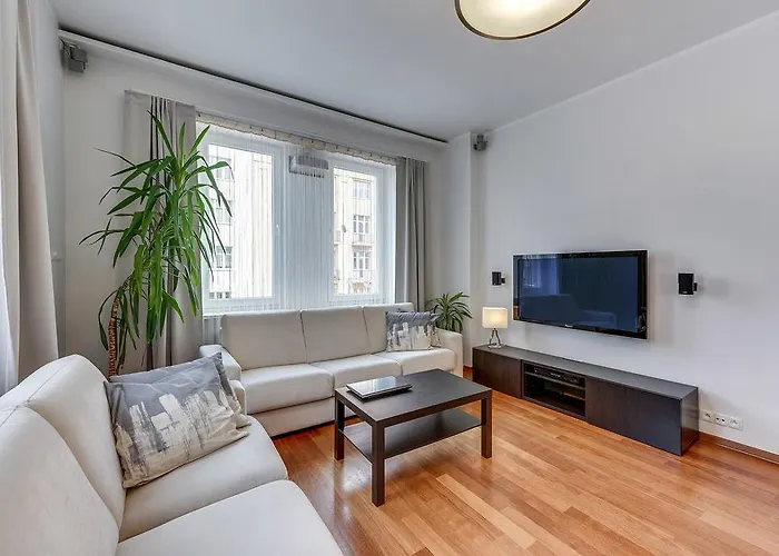 White 76. Srodmiescie Апартаменты